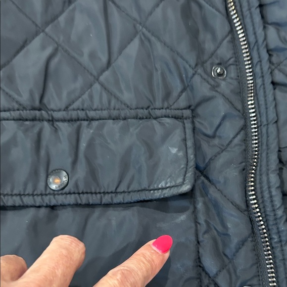 Cole Haan Black Quilted Field Jacket - Picture 9 of 9